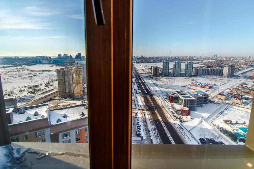Highvill Deluxe Apartments Astana Bagian luar foto